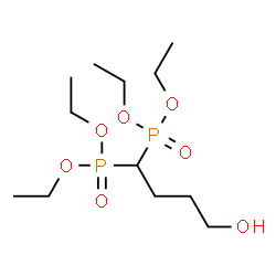 ChemSpider 2D Image | Tetraethyl (4-hydroxy-1,1-butanediyl)bis(phosphonate) | C12H28O7P2