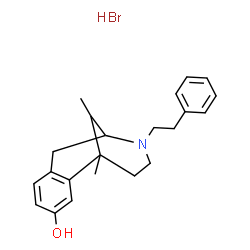ChemSpider 2D Image | NIH 7519 {(±)-Hydrobromide} | C22H28BrNO