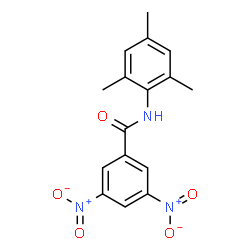 ChemSpider 2D Image | N-Mesityl-3,5-dinitrobenzamide | C16H15N3O5