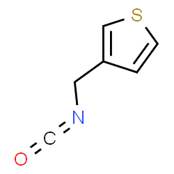ChemSpider 2D Image | 3-(Isocyanatomethyl)thiophene | C6H5NOS