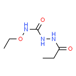 ChemSpider 2D Image | N-Ethoxy-2-propionylhydrazinecarboxamide | C6H13N3O3