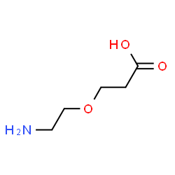 ChemSpider 2D Image | 3-(2-Aminoethoxy)propanoic acid | C5H11NO3