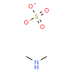 ChemSpider 2D Image | N-methylmethanamine sulfate | C2H7NO4S