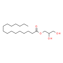 ChemSpider 2D Image | L-α-PALMITIN | C19H38O4