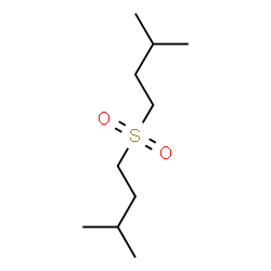 ChemSpider 2D Image | 3-Methyl-1-[(3-methylbutyl)sulfonyl]butane | C10H22O2S