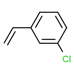 ChemSpider 2D Image | 3-Chlorostyrene | C8H7Cl