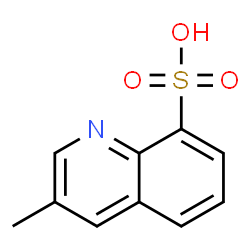 ChemSpider 2D Image | 3-Methyl-8-quinolinesulfonic acid | C10H9NO3S