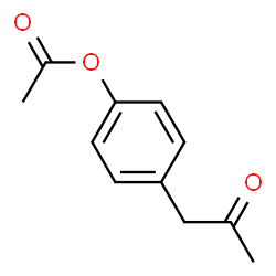 ChemSpider 2D Image | 4-(2-Oxopropyl)phenyl acetate | C11H12O3