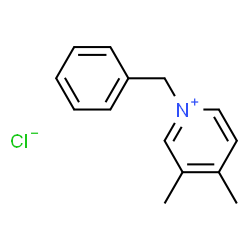 ChemSpider 2D Image | 1-Benzyl-3,4-dimethylpyridinium chloride | C14H16ClN