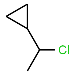ChemSpider 2D Image | (1-Chloroethyl)cyclopropane | C5H9Cl