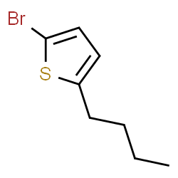 ChemSpider 2D Image | 2-Bromo-5-butylthiophene | C8H11BrS