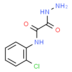 ChemSpider 2D Image | N-(2-Chlorophenyl)-2-hydrazino-2-oxoacetamide | C8H8ClN3O2