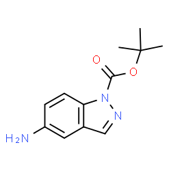 ChemSpider 2D Image | N-(1)-Boc-5-aminoindazole | C12H15N3O2