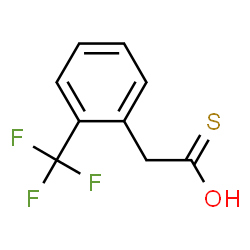 ChemSpider 2D Image | [2-(Trifluoromethyl)phenyl]ethanethioic S-acid | C9H7F3OS