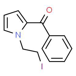 ChemSpider 2D Image | [1-(2-Iodoethyl)-1H-pyrrol-2-yl](phenyl)methanone | C13H12INO