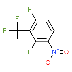 ChemSpider 2D Image | 1,3-Difluoro-4-nitro-2-(trifluoromethyl)benzene | C7H2F5NO2
