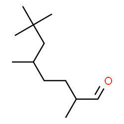 ChemSpider 2D Image | 2,5,7,7-TETRAMETHYLOCTANAL | C12H24O