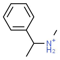 ChemSpider 2D Image | N-Methyl-1-phenylethanaminium | C9H14N