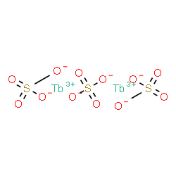 ChemSpider 2D Image | Terbium(3+) sulfate (2:3) | O12S3Tb2