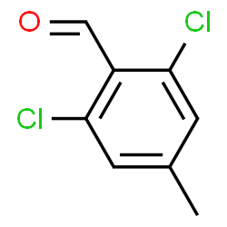 ChemSpider 2D Image | 2,6-Dichloro-4-methylbenzaldehyde | C8H6Cl2O