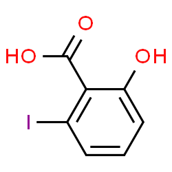 ChemSpider 2D Image | 2-Hydroxy-6-iodobenzoic acid | C7H5IO3
