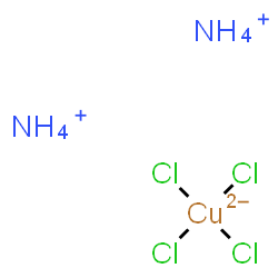 ChemSpider 2D Image | Ammonium cupric chloride | H8Cl4CuN2