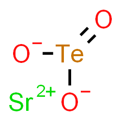 ChemSpider 2D Image | Strontium tellurite | O3SrTe