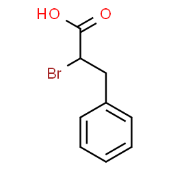 ChemSpider 2D Image | 2-Bromo-3-phenylpropanoic acid | C9H9BrO2