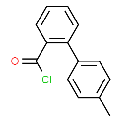 ChemSpider 2D Image | 4'-Methyl-2-biphenylcarbonyl chloride | C14H11ClO