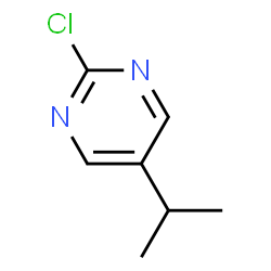 ChemSpider 2D Image | 2-Chloro-5-isopropylpyrimidine | C7H9ClN2