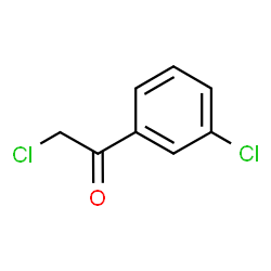 ChemSpider 2D Image | 2-Chloro-1-(3-chlorophenyl)ethanone | C8H6Cl2O