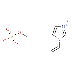 ChemSpider 2D Image | 3-methyl-1-vinylimidazolium methyl sulfate | C7H12N2O4S