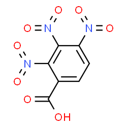 ChemSpider 2D Image | Trinitrobenzoic acid | C7H3N3O8
