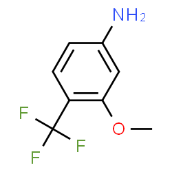 ChemSpider 2D Image | 3-Methoxy-4-(trifluoromethyl)aniline | C8H8F3NO