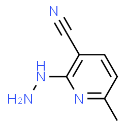 ChemSpider 2D Image | 2-hydrazinyl-6-methylpyridine-3-carbonitrile | C7H8N4