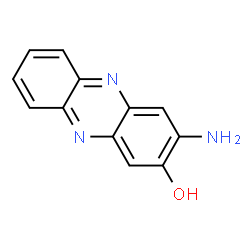 ChemSpider 2D Image | 3-Amino-2-phenazinol | C12H9N3O
