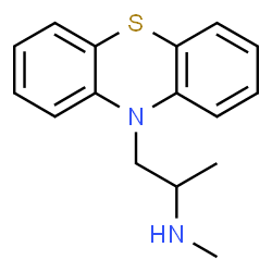 ChemSpider 2D Image | N-DEMETHYLPROMETHAZINE | C16H18N2S
