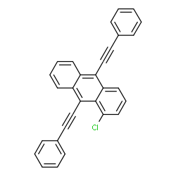 ChemSpider 2D Image | 1-Chloro-BPEA | C30H17Cl