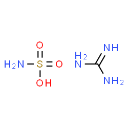 ChemSpider 2D Image | Guanidine sulfamate | CH8N4O3S