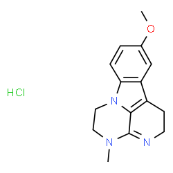ChemSpider 2D Image | Metralindole hydrochloride | C15H18ClN3O