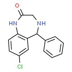 ChemSpider 2D Image | 1-DEMETHYL-4,5-DIHYDRODIAZEPAM | C15H13ClN2O