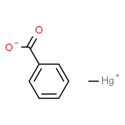 ChemSpider 2D Image | Methylmercury(1+) benzoate | C8H8HgO2
