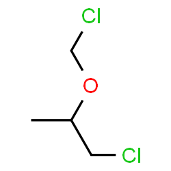ChemSpider 2D Image | 1-Chloro-2-(chloromethoxy)propane | C4H8Cl2O