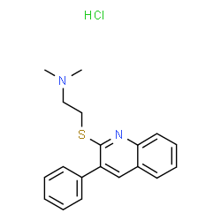 ChemSpider 2D Image | ICI-169369 | C19H21ClN2S