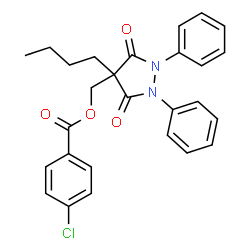 ChemSpider 2D Image | feclobuzone | C27H25ClN2O4