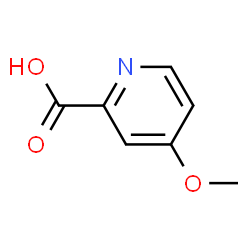 ChemSpider 2D Image | 4-Methoxypicolinic acid | C7H7NO3