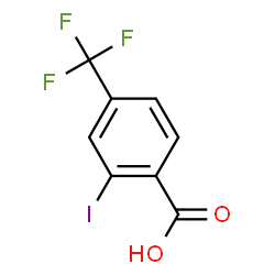 ChemSpider 2D Image | 2-Iodo-4-(trifluoromethyl)benzoic acid | C8H4F3IO2