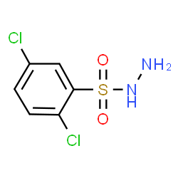 ChemSpider 2D Image | 2,5-Dichlorobenzenesulfonohydrazide | C6H6Cl2N2O2S