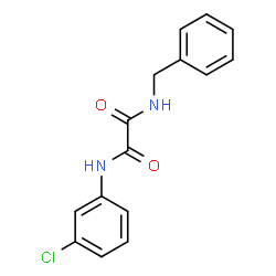 ChemSpider 2D Image | N-Benzyl-N'-(3-chlorophenyl)ethanediamide | C15H13ClN2O2