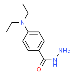 ChemSpider 2D Image | 4-(Diethylamino)benzhydrazide | C11H17N3O